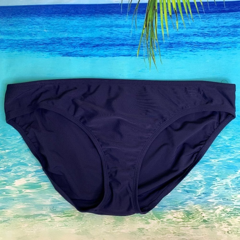 Kona Sol Navy Bikini Bottom XL #D1-040